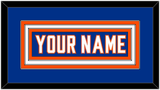 New York Nameplate - Alternate Blue - Triple Mat 1