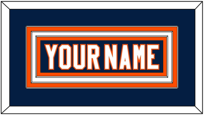 New York Nameplate - Home Blue (2007-2010) - Premier Tier 1