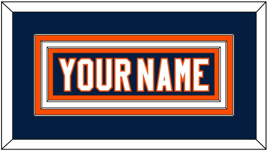 New York Nameplate - Home Blue (2007-2010) - Premier Tier 1