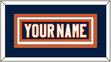New York Nameplate - Home Blue (2007-2010) - Triple Mat 1