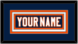 New York Nameplate - Home Blue (2007-2010) - Triple Mat 1
