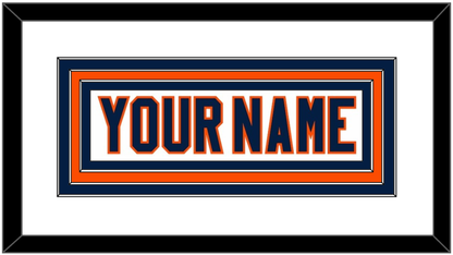 New York Nameplate - Road White (2007-2010) - Premier Tier 1