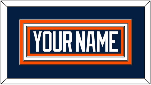 New York Nameplate - Road Blue Jersey (1998-2007) - Premier Tier 1