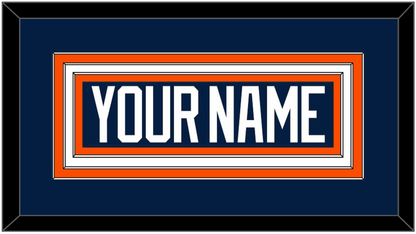 New York Nameplate - Road Blue Jersey (1998-2007) - Premier Tier 1