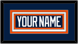 New York Nameplate - Road Blue Jersey (1998-2007) - Triple Mat 1