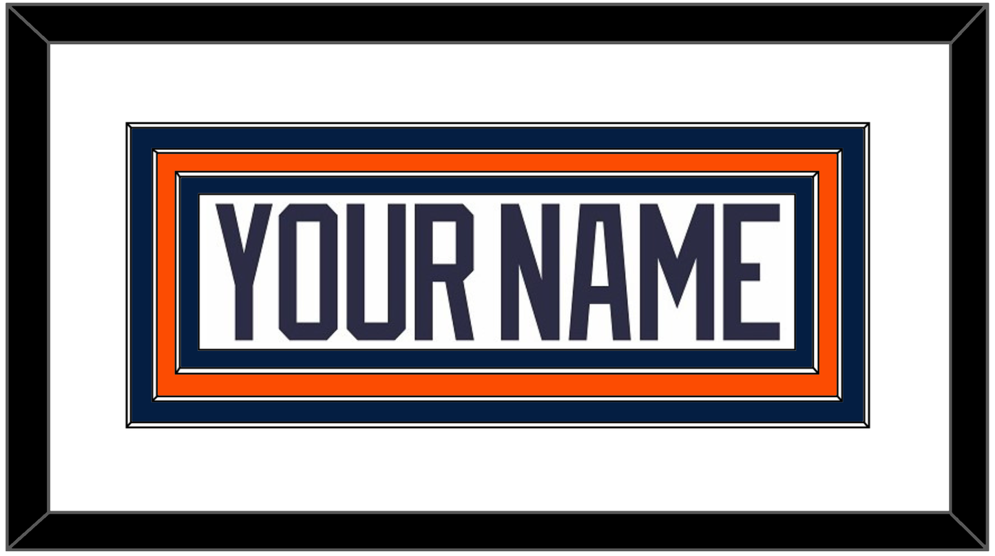 New York Nameplate - Home White Jersey (1998-2007) - Premier Tier 1