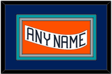 New York Nameplate - Home White (1995-1998) - Triple Mat 2