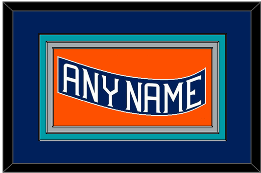 New York Nameplate - Road Blue (1995-1998) - Premier Tier 2