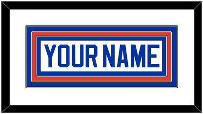 New York Nameplate - Home White (1984-1995) - Premier Tier 1