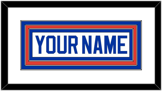 New York Nameplate - Home White (1984-1995) - Premier Tier 1