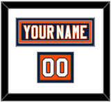 New York Nameplate & Number (Shoulder) - Home Blue (2007-2010) - Double Mat 1