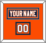 New York Nameplate & Number (Shoulder) - Home Blue (2007-2010) - Double Mat 3
