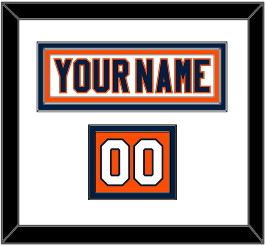 New York Nameplate & Number (Shoulder) - Road White (2007-2010) - Signature Tier 1