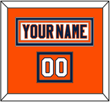 New York Nameplate & Number (Shoulder) - Road White (2007-2010) - Double Mat 3
