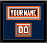 New York Nameplate & Number (Shoulder) - Home Blue (2007-2010) - Triple Mat 2