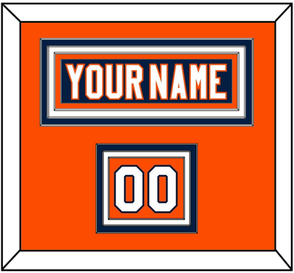 New York Nameplate & Number (Shoulder) - Home Blue (2007-2010) - Premier Tier 3