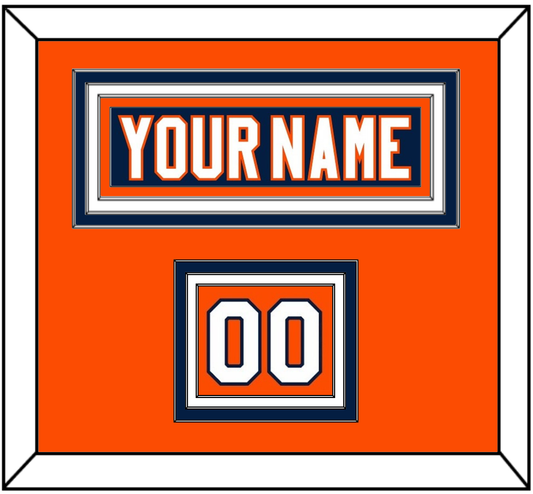 New York Nameplate & Number (Shoulder) - Home Blue (2007-2010) - Premier Tier 3