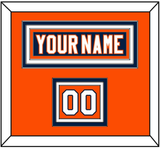 New York Nameplate & Number (Shoulder) - Home Blue (2007-2010) - Triple Mat 3