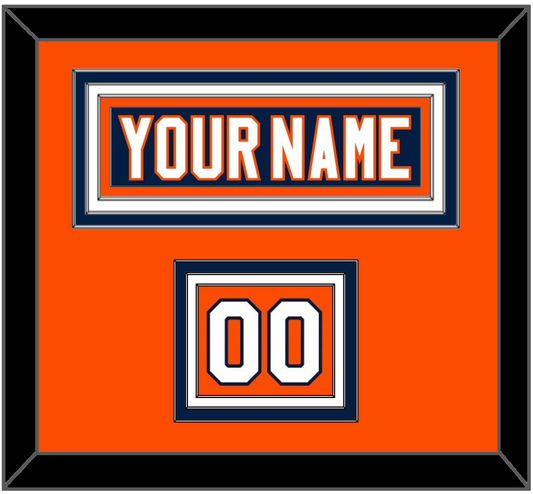 New York Nameplate & Number (Shoulder) - Home Blue (2007-2010) - Premier Tier 3