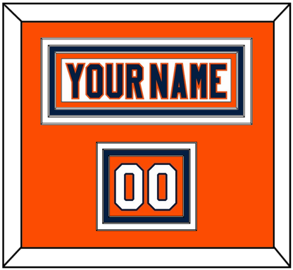 New York Nameplate & Number (Shoulder) - Road White (2007-2010) - Premier Tier 3