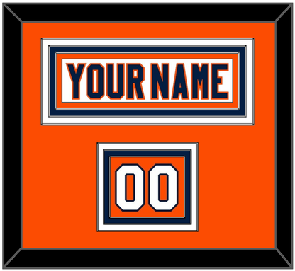New York Nameplate & Number (Shoulder) - Road White (2007-2010) - Premier Tier 3