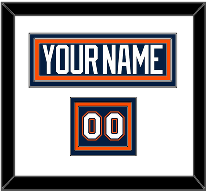 New York Nameplate & Number (Shoulder) - Road Blue Jersey (1998-2007) - Premier Tier 1