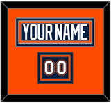 New York Nameplate & Number (Shoulder) - Road Blue Jersey (1998-2007) - Triple Mat 3