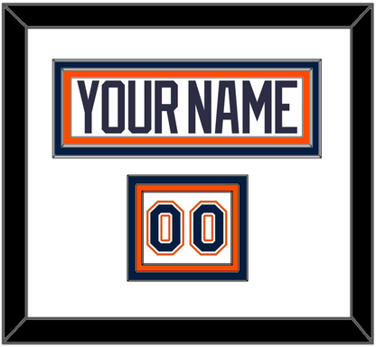 New York Nameplate & Number (Shoulder) - Home White Jersey (1998-2007) - Premier Tier 1
