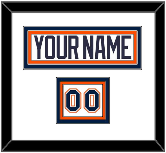 New York Nameplate & Number (Shoulder) - Home White Jersey (1998-2007) - Premier Tier 1