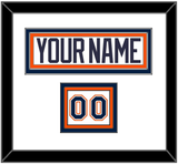 New York Nameplate & Number (Shoulder) - Home White Jersey (1998-2007) - Triple Mat 1