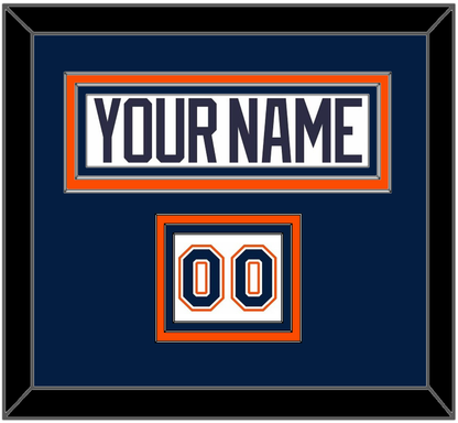 New York Nameplate & Number (Shoulder) - Home White Jersey (1998-2007) - Premier Tier 2