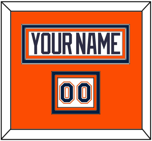 New York Nameplate & Number (Shoulder) - Home White Jersey (1998-2007) - Premier Tier 3