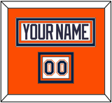 New York Nameplate & Number (Shoulder) - Home White Jersey (1998-2007) - Triple Mat 3