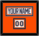 New York Nameplate & Number (Shoulder) - Home White Jersey (1998-2007) - Triple Mat 3