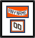 New York Nameplate & Number (Shoulder) - Home White (1995-1998) - Triple Mat 1