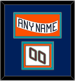 New York Nameplate & Number (Shoulder) - Home White (1995-1998) - Triple Mat 3