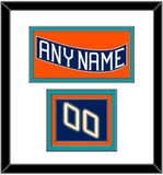 New York Nameplate & Number (Shoulder) - Road Blue (1995-1998) - Triple Mat 1