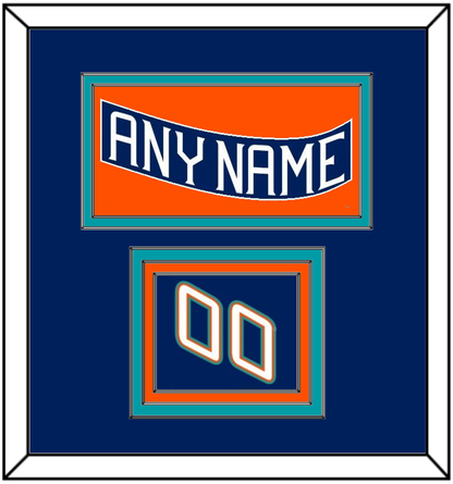 New York Nameplate & Number (Shoulder) - Road Blue (1995-1998) - Premier Tier 2