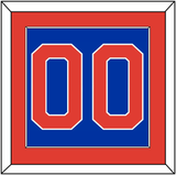 New York Number (Back) - Road Blue (1972-1973) - Single Mat 2