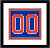 New York Number (Back) - Road Blue (1972-1973) - Double Mat 1