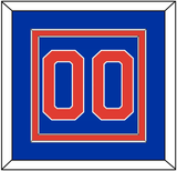 New York Number (Back) - Road Blue (1972-1973) - Double Mat 2