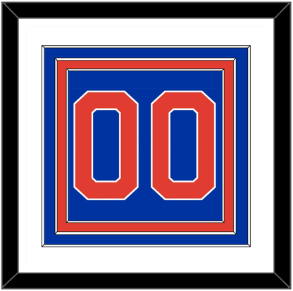 New York Number (Back) - Road Blue (1972-1973) - Premier Tier 1