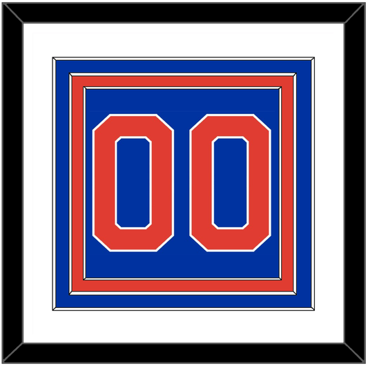 New York Number (Back) - Road Blue (1972-1973) - Premier Tier 1