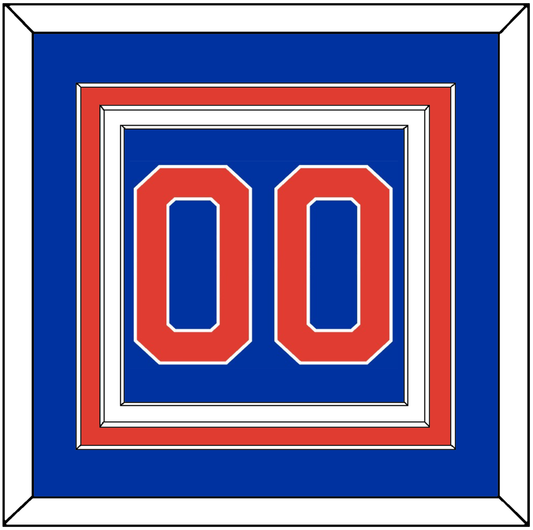 New York Number (Back) - Road Blue (1972-1973) - Premier Tier 2