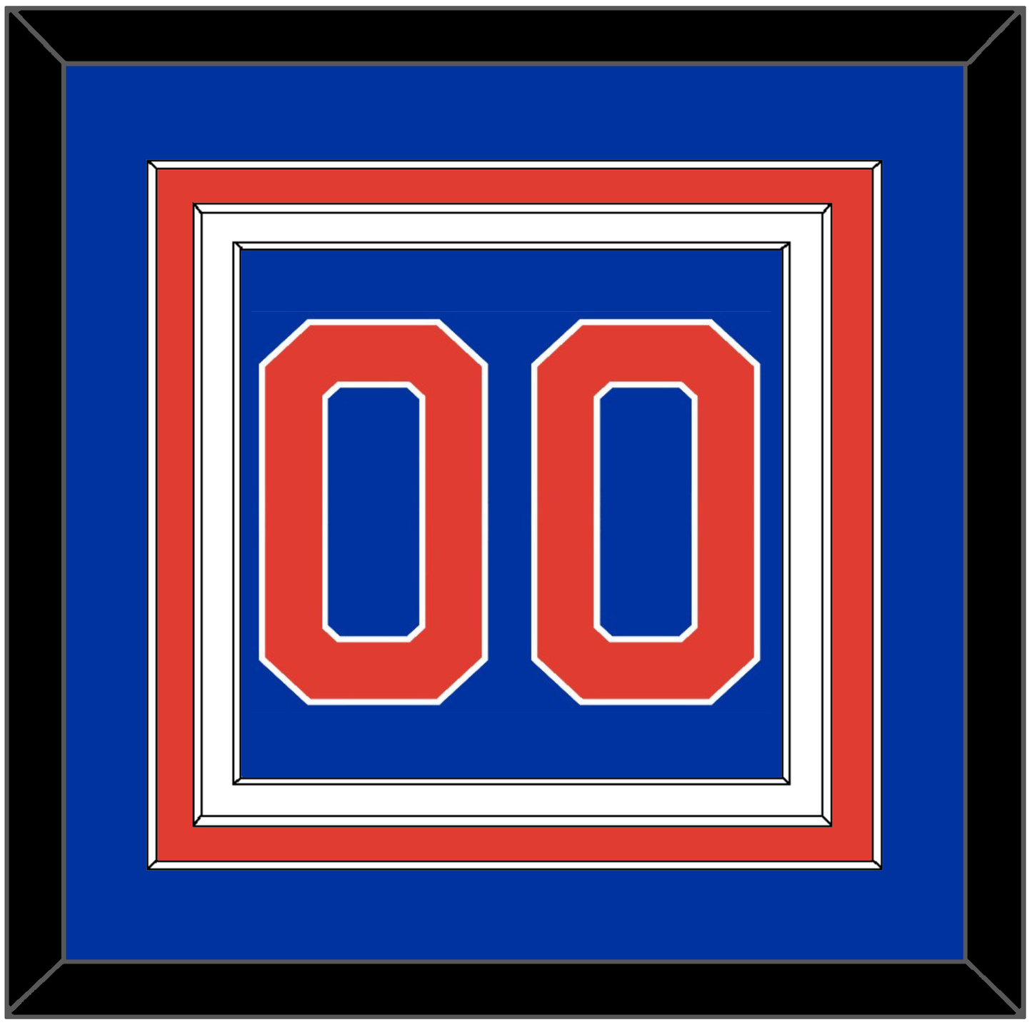 New York Number (Back) - Road Blue (1972-1973) - Premier Tier 2