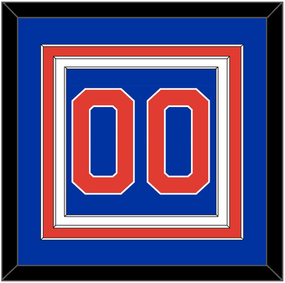 New York Number (Back) - Road Blue (1972-1973) - Premier Tier 2