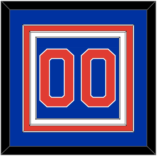 New York Number (Back) - Road Blue (1972-1973) - Premier Tier 2