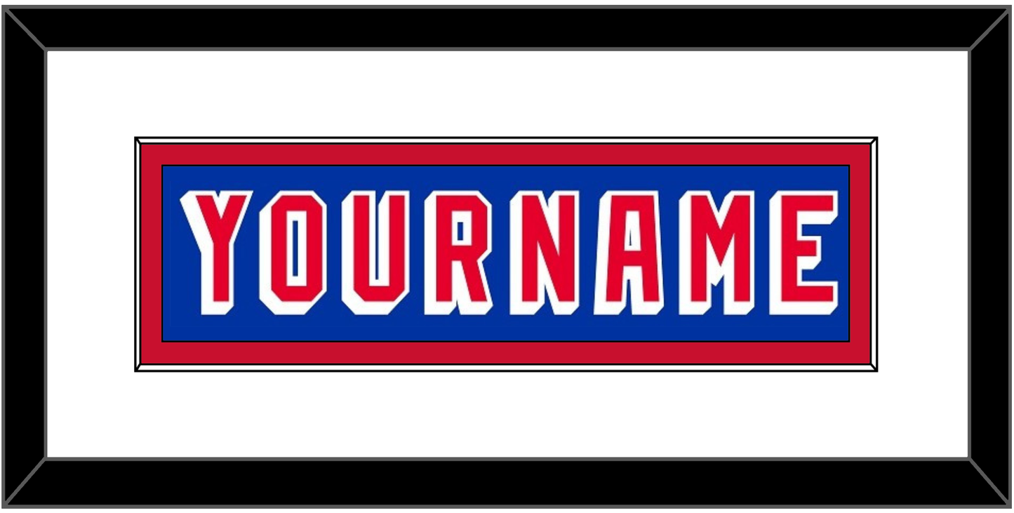 New York Nameplate - Road Blue (1978-1990) - Essential Tier 1