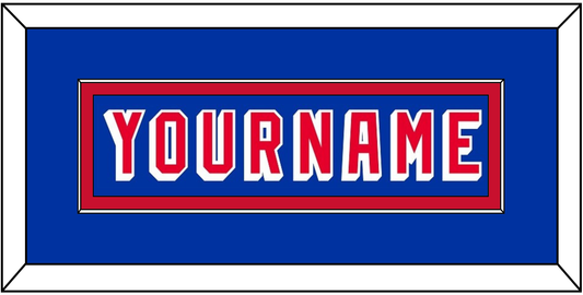 New York Nameplate - Road Blue (1978-1990) - Essential Tier 2