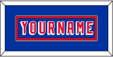 New York Nameplate - Road Blue (1978-1990) - Single Mat 2